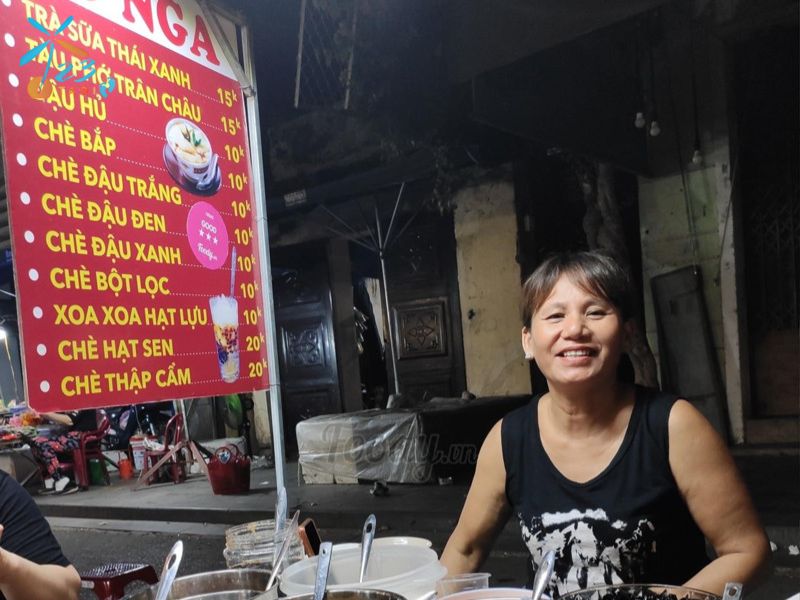 Chè Cô Nga có hương vị chè ngọt thanh