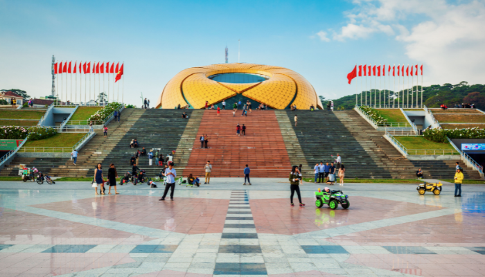 Quảng trường Lâm Viên - nơi countdown sẽ diễn ra