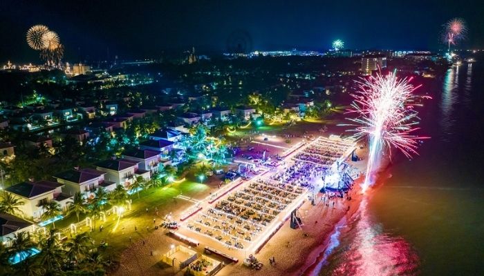 Countdown 2026 tại Phú Quốc mang phong cách rất “quốc tế”