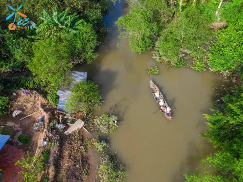 Tham quan Cù lao Tân Phong Tiền Giang 