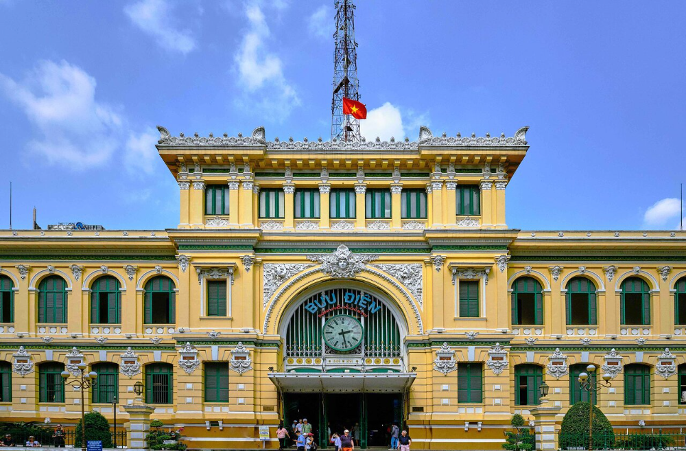 Địa điểm du lịch bưu điện thành phố Hồ Chí Minh
