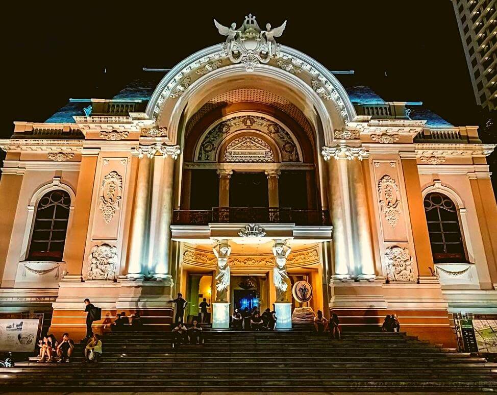 Địa điểm du lịch nhà hát thành phố Hồ Chí Minh