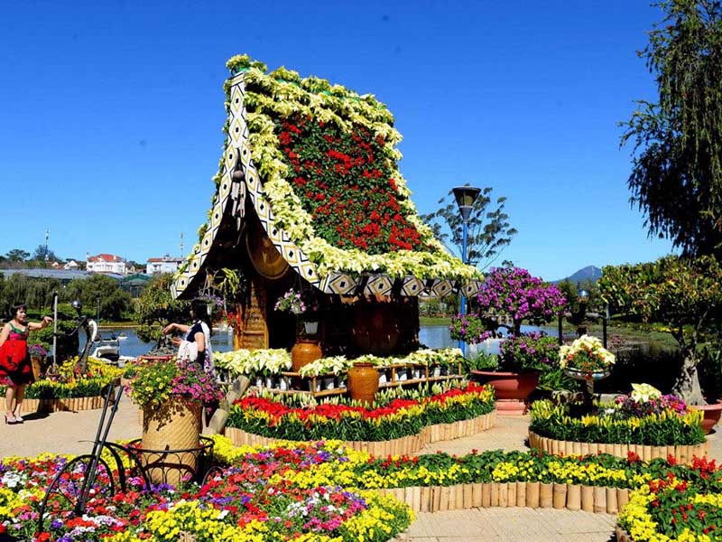 Địa điểm vườn hoa thành phố Đà Lạt