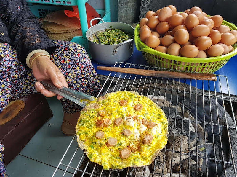 Bánh tráng nướng Pizza Việt Nam Đà Lạt