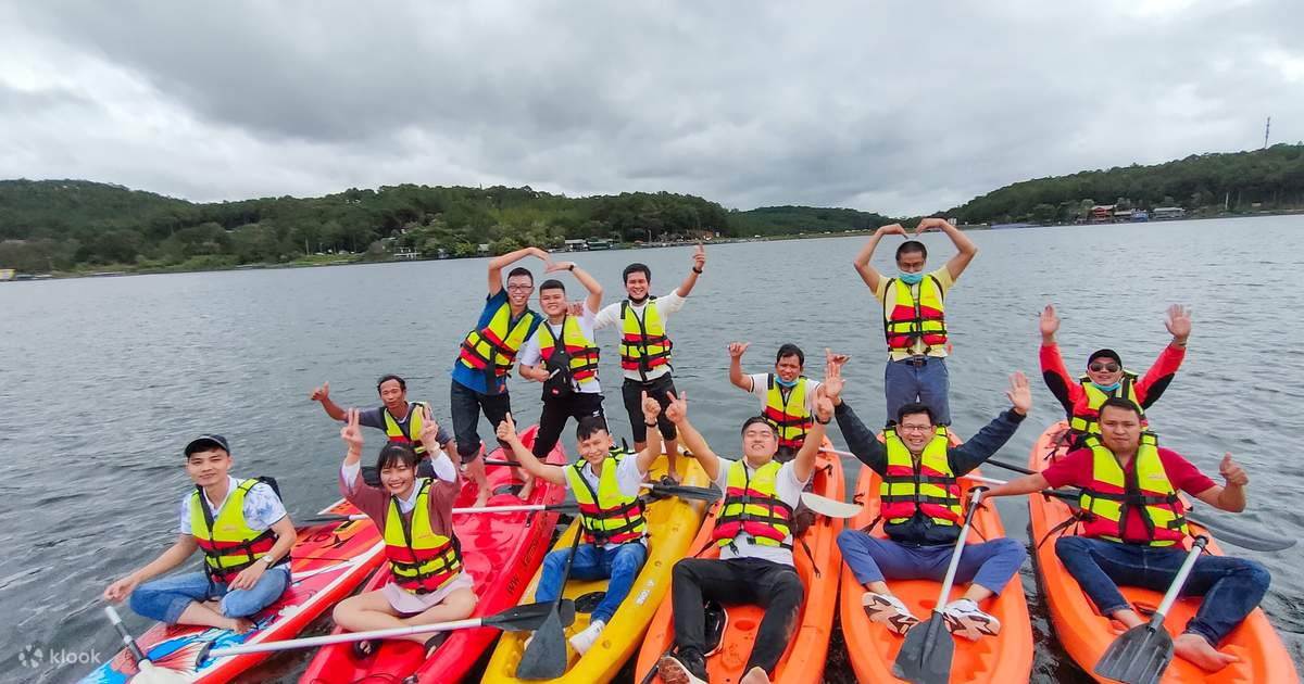 Chèo thuyền SUP & Kayak Hồ Tuyền Lâm