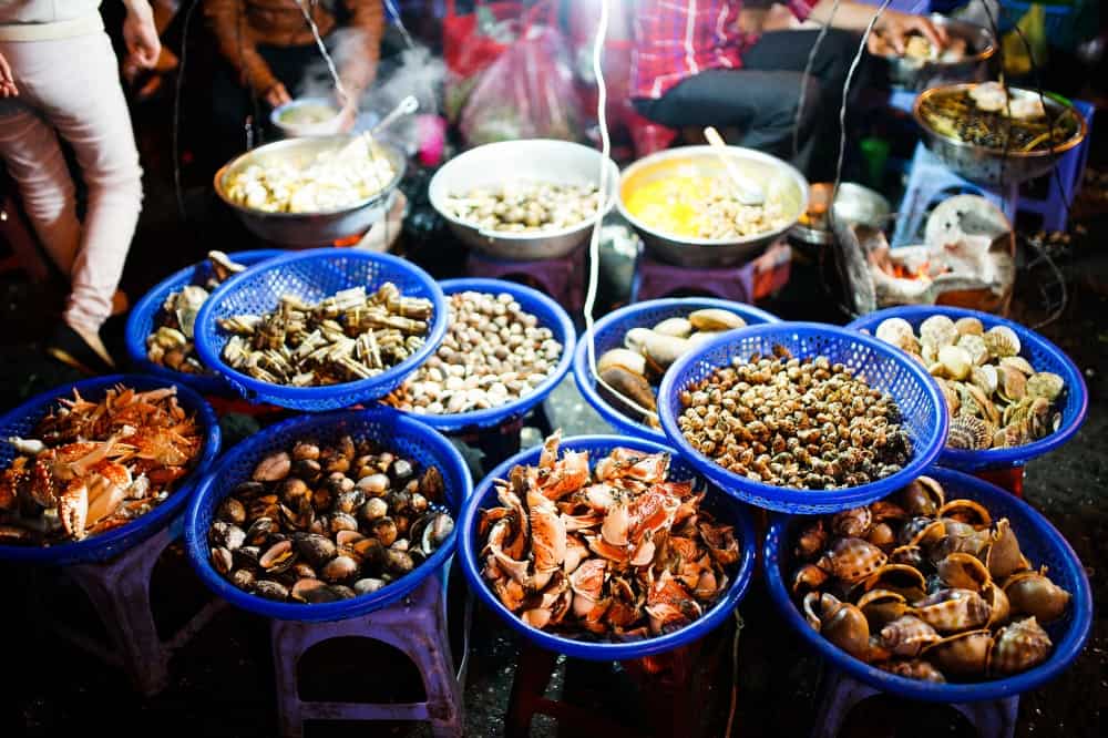 Chợ đêm - chợ đầu mối hải sản Nha Trang