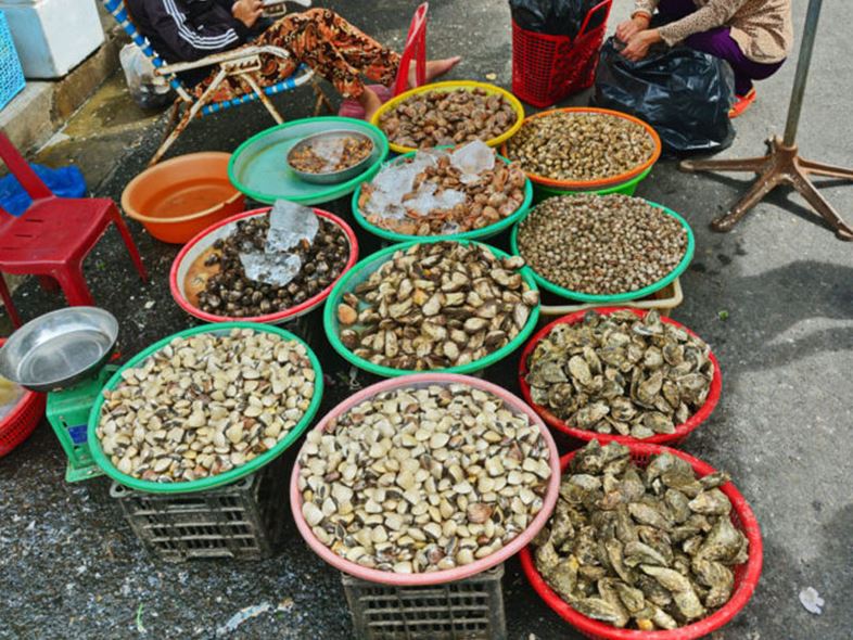 Chợ Xóm Mới - chợ hải sản giá rẻ