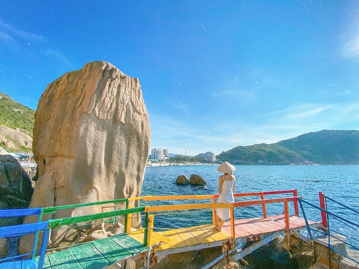 Chụp ảnh đẹp tại đảo Tứ Bình Nha Trang