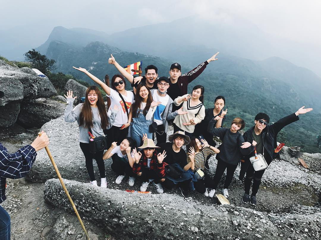 Chụp ảnh đẹp tại núi Yên Tử