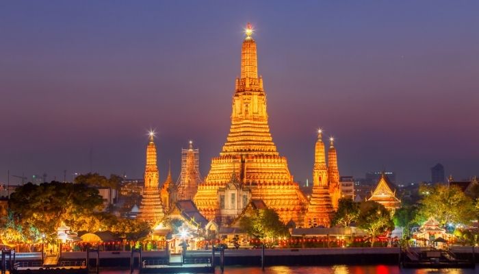 Chùa Wat Arun & Wat Pho