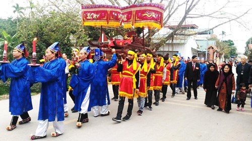 Hình ảnh Lễ hội làng Đường Lâm