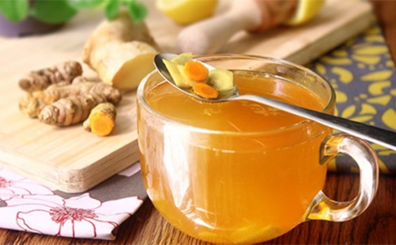 Trà gừng nghệ mật ong