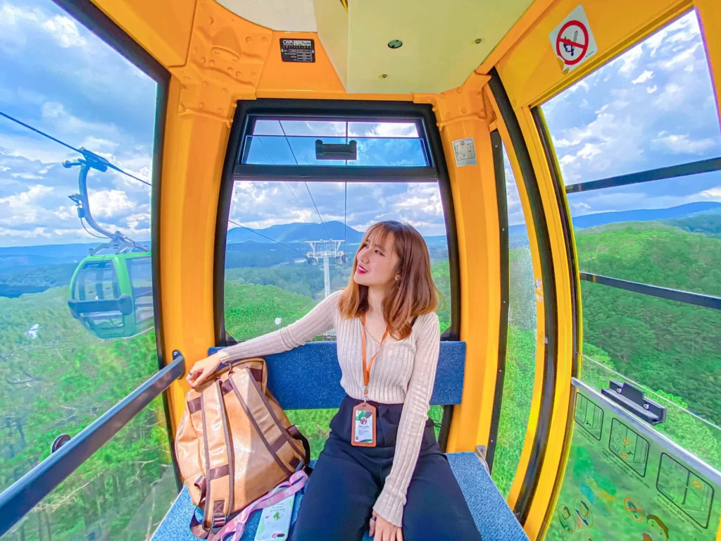 Trải Nghiệm Cáp Treo Đồi Robin Đà Lạt
