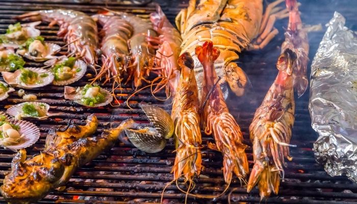Hải sản nướng