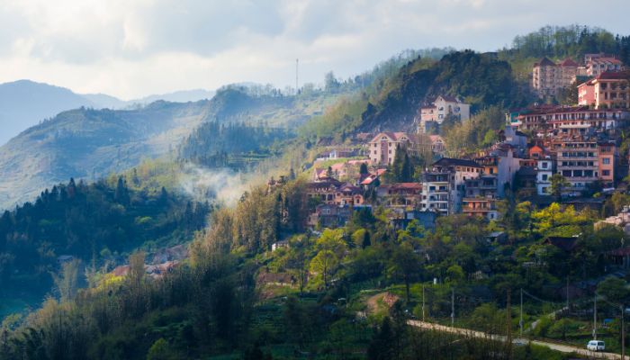 Vẻ đẹp từ xa tại Sapa Lào Cai