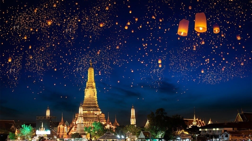Lễ hội đèn trời Thái Lan