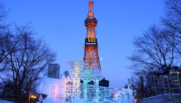Lễ hội tuyết Sapporo ở Nhật: Trải nghiệm mùa đông huyền thoại tại Hokkaido