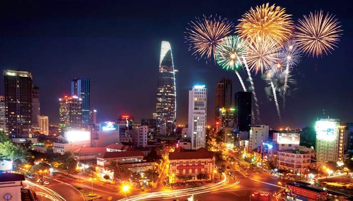 Địa điểm bắn pháo hoa tại thành phố Hồ Chí Minh