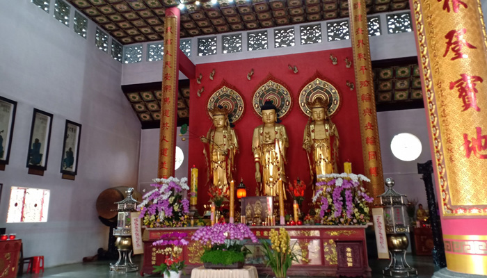 3 tượng A Di Đà, Quan Thế Âm Bồ Tát, Đại Thế Chí Bồ Tát tại Hồng Kông
